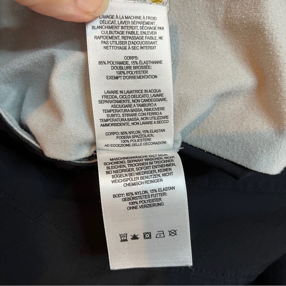 Mountain Hardwear Convertible Hiking Pants size 6 black - Picture 13 of 14